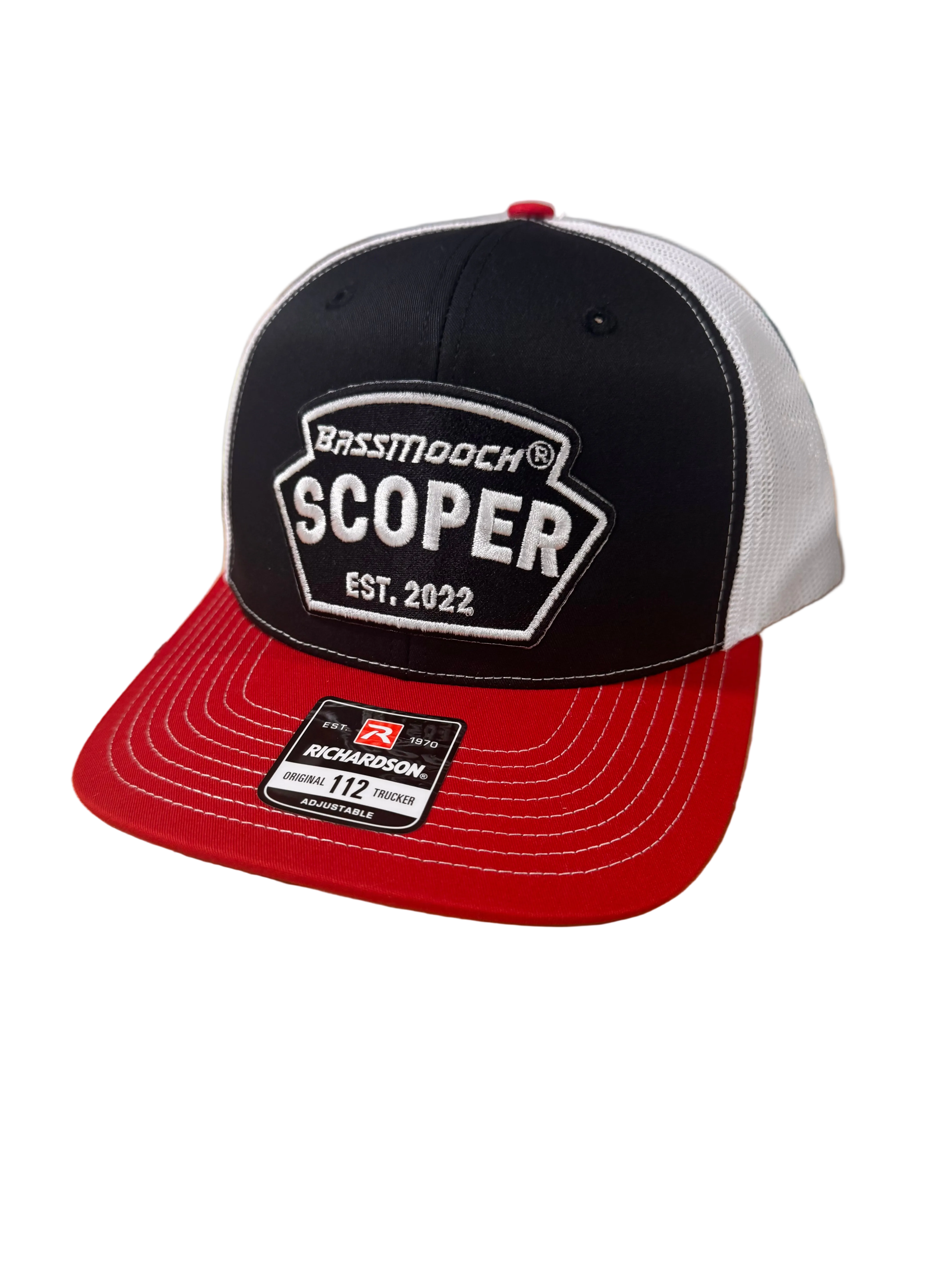Scoper Red, White, and Black