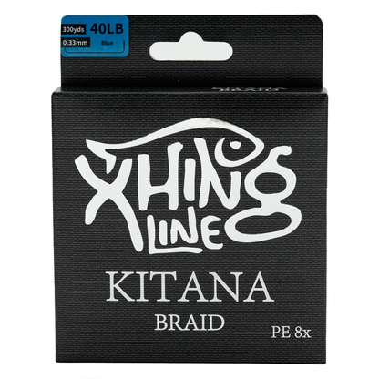 Xhing Line - Kitana PE 8x Braided Line - Blue