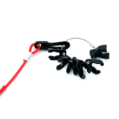 Comfort No-Coil Kill Switch Safety Lanyard