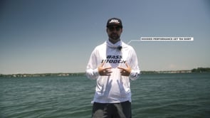 Load video: Hooded Mask Performance Get&#39;Em Fishing Shirt