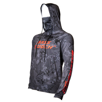 Hooded Mask Performance Get'Em Fishing Shirt